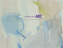 Tablet Screenshot of liebmannart.at